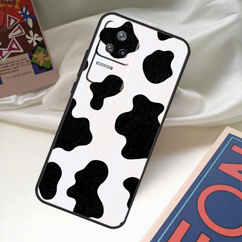 Cow Print Case For Xiaomi 14 13 Ultra 12 Lite 11T 12T 13T Pro POCO M6 X3 X5 X6 Pro F3 F5 M5s Cover