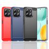 Для Чехол Honor X6C Чехол Honor X6C Противоударный Защита от падений Мягкий ТПУ Силиконовый Чехол с задней крышкой из углеродного волокна Для Чехол Honor X6C 6,61 дюйма