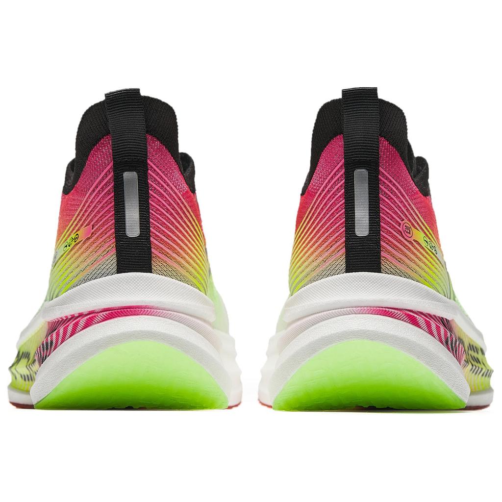 Anta Кроссовки для бега Marathon Cushioning Breathable Low-Top Full-Length Carbon Plate Training, мужские, розовые, зеленые, белые 912425588-8