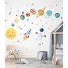 Astronaut Planets Wall Stickers For Kids Room Home Bedroom Decoration Wall Decoration 120x120 Cm