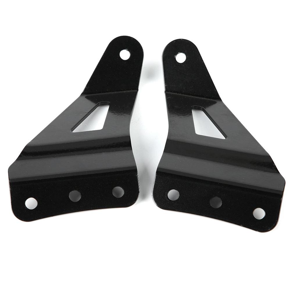 52in Curved LED Light Bar Mounting Brackets for Ford F250 F350 4WD 2WD 1999‑2015