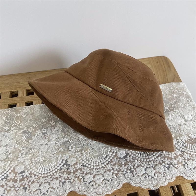 JYL TS DIY Однотонная панама Женская Осень Зима Японская маска для лица Шляпа Акриловая