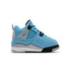 Air Jordan 4 Retro TD University Blue Baby Sneakers Tech-Grey White Black BQ7670-400
