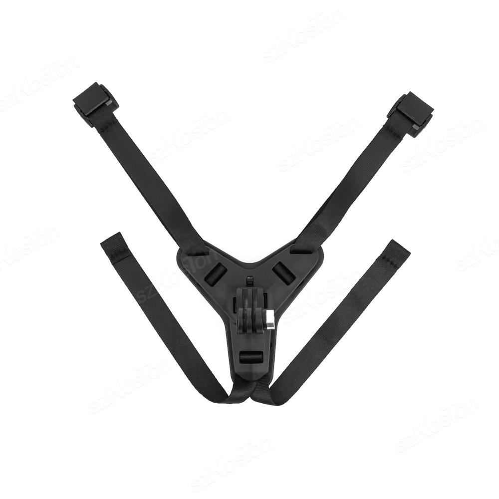 Крепление на подбородочный ремень для мотоциклетного шлема для GoPro Hero 12 11 10 9 8 Insta 360 X3 GO 3 Xiaomi Yi SJCAM DJI Action 3 4 Аксессуары