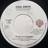 7-дюймовая пластинка PAUL SIMON The Boy In The Bubble 9284607 Warner Bros. Re 1986 Канада Рок Б/У