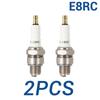 2-8PCS Nut Type Candles Replace for YAMAHA 94709-00195 4322/BR8HS HONDA 98076-58716  W24FSR Ordinary Spark Plug Torch E8RC