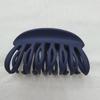 Korean Version Frosted Hollow Comb Hair Clip With Retro Temperament, Girl's Grip Clip, Shark Clip At The Back Of The Head
