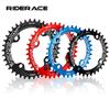 Bicycle Chainwheel 104BCD Round Shape Narrow Wide Mountain Bike Crankset Chainwheel Single Plate 32T/34T/36T/38T MTB Parts