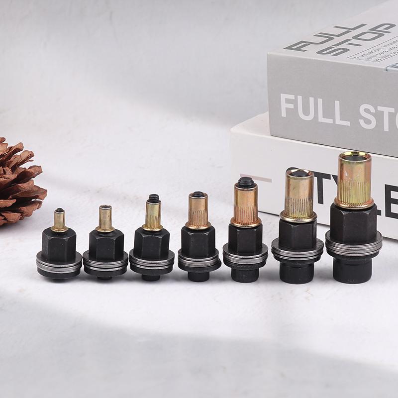 Набор ручного инструмента для заклепочных гаек 10 шт., ручной заклепочник с насадками для гаек M3-12 для самостоятельного ремонта и установки, простой в использовании аксессуар