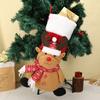 New Christmas stockings, cartoon old man snowman elk Christmas decorations, Christmas pendant gift bags