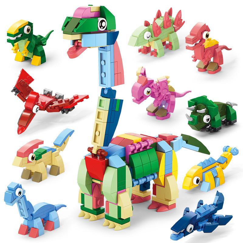 Модель динозавра от Lele Bros: Конструкторы для детей - Совместимы с Lego