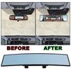 Car Baby Mirrors Interior Rear View Mirror Wide Angle Convex Rearview Mirror Anti Glare Large Vision Panoramic Auxiliary Monitor