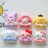 24/240PCS Cartoon cat dog donut resin accessories DIY cream glue phone case refrigerator sticker hair clip headband accessories