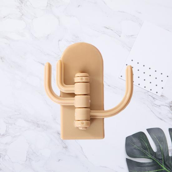 Крючок для ключей, настенные аксессуары для ванной комнаты, компактная вешалка для ключей с 3 крючками, кухонный органайзер, прочный, не оставляет следов