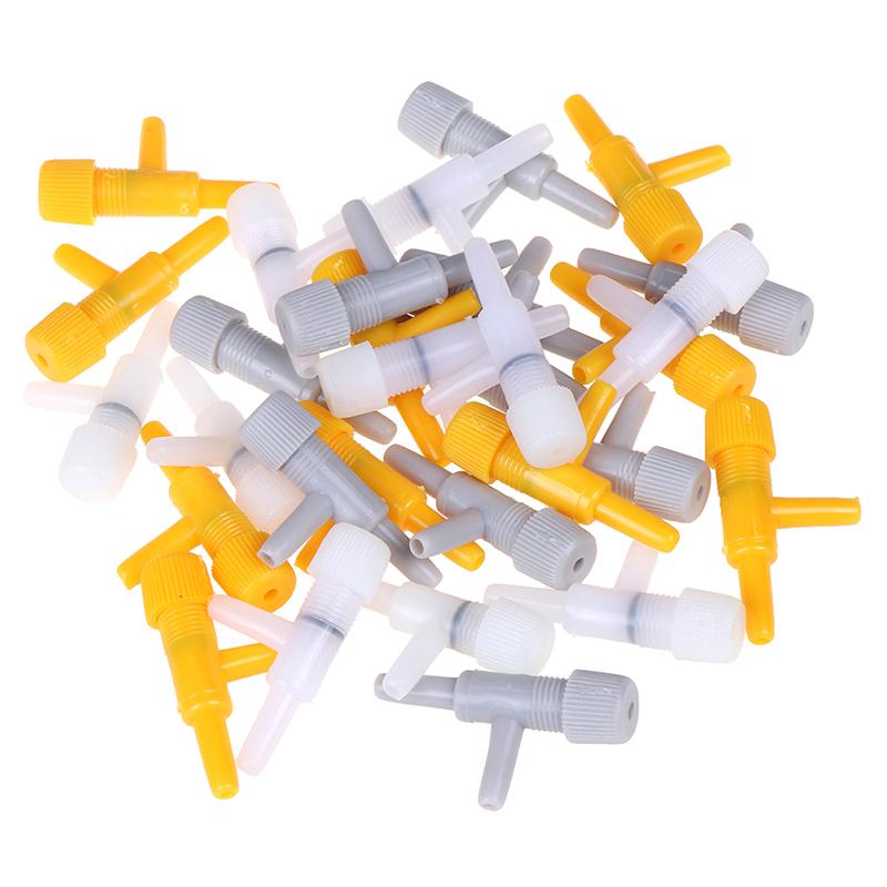 10 шт., аквариумная воздухопроводная трубка, клапан регулировки объемного расхода, кислородный воздушный насос, бак