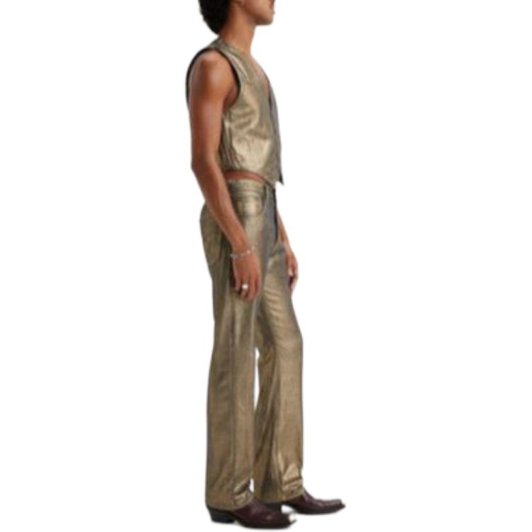 Levi's SS24 Casual Pants Men's Gold Moderate Straight Fit Pants 00517-0234