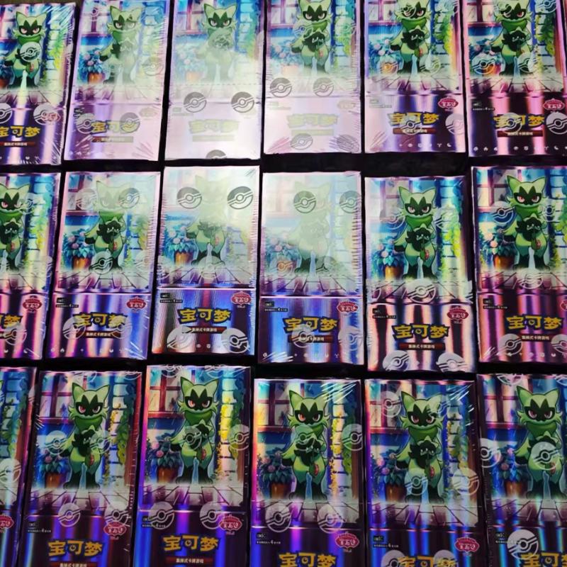 100% In Stock Simplified Chinese Pkm Tcg Scarlet Violet Gem Pack Vol.5 Collectible Battle Trading Cards Surprise Gifts