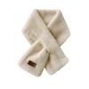 Women Winter Scarf Soft Plush Warm Neck Warmer Wrap Shawl Comfortable Cozy Texture Fashionable Design Suitable for Cold Weather