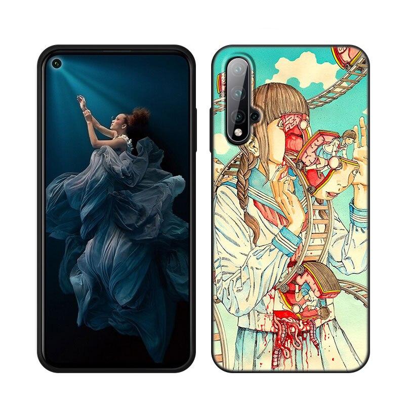 Чехол для телефона Shintaro Kago Horror с мультяшным рисунком для Huawei Honor 60 50 Mate 40 30 20 10 Lite Nova 9 8 Pro 7 SE Y60 30S 8i 7i 5T Premium