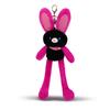 Plush Jinnew Dopamine Rabbit Keyring With Pull Out Design For Gift Backpack