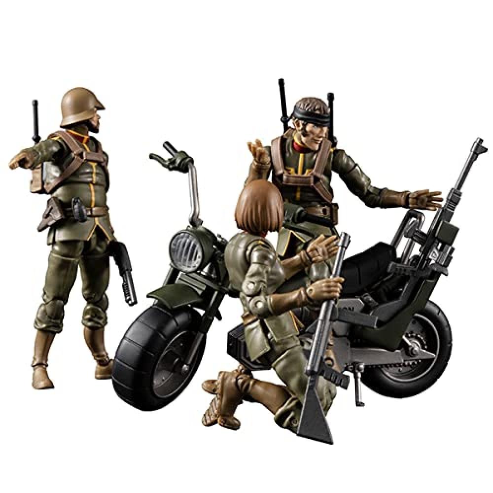 ГМГ. (Гандам Военное поколение) Мобильный костюм Гандам Княжество Зион Армия 08 V-SP Мотоцикл для обычных солдат и солдат Зиона Приблизительно. 100мм