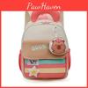 Capybara Cute Lion Printed Star Decorationchildren Backpack With Coin Purse