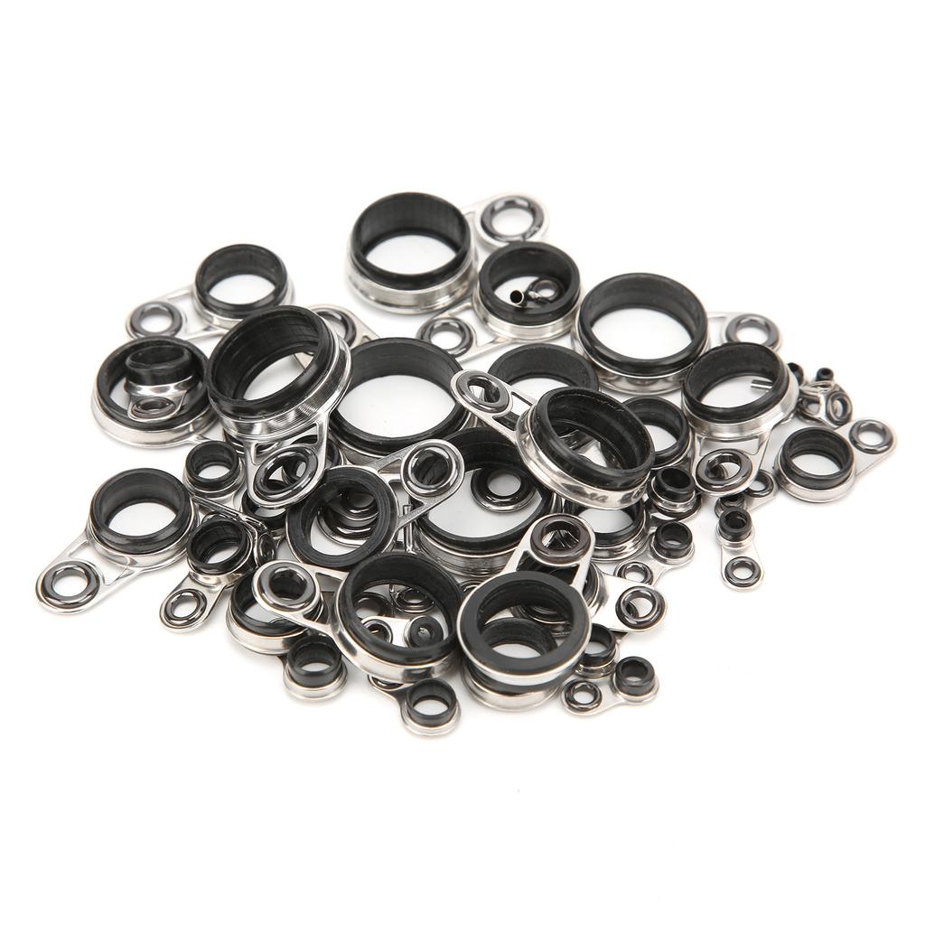 41 в 1 набор универсальных снастей для заброса камней, направляющие для удочки, кольца для лески, лучшие советы