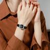 Маленькие студенческие часы Нишевые Высококлассные часы с календарем Женские Легкая роскошь Высокая ценность Овальные часы