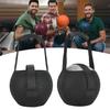 Bowling Mesh Bag Single Bowling Ball Bag with Reinforced Handle Black Bowling Ball