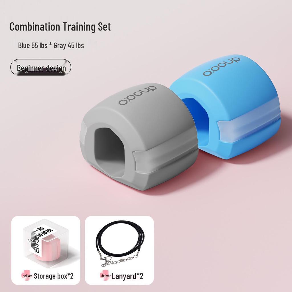 Silicone Jaw Exerciser & Face Shaping Muscle Trainer