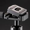 Velbon Pan 37 мм Базовая рама Блокировка Крутящий момент 471512 QHD-S5AS Средняя головка Диаметр Система Регулировка Совместимость с Arca-Swiss Алюминий,
