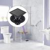 Square Shower Floor Drain 4 Inch Bathroom Drain with Easy Clean Strainer Square Bathroom Drain Simple Installation