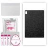 apgo Skin Sticker Film Foil Vinyl for the BACK Compatible with TCL NXTpaper 12 Pro, Scratch-resistant, Easy To Install - Black Honeycomb
