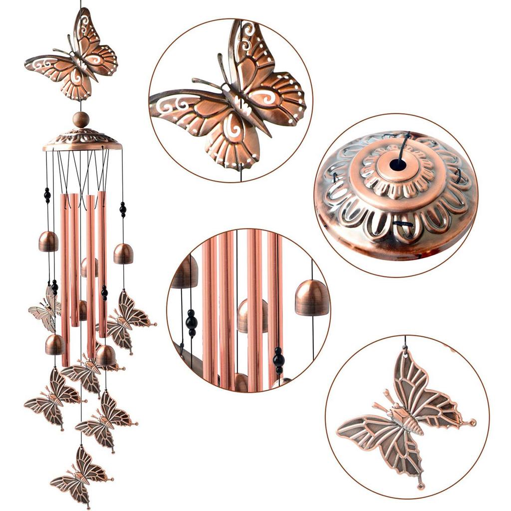 2021 Wind Chimes Aluminum Hanging Ornament Home Outdoor Garden Yard Decor