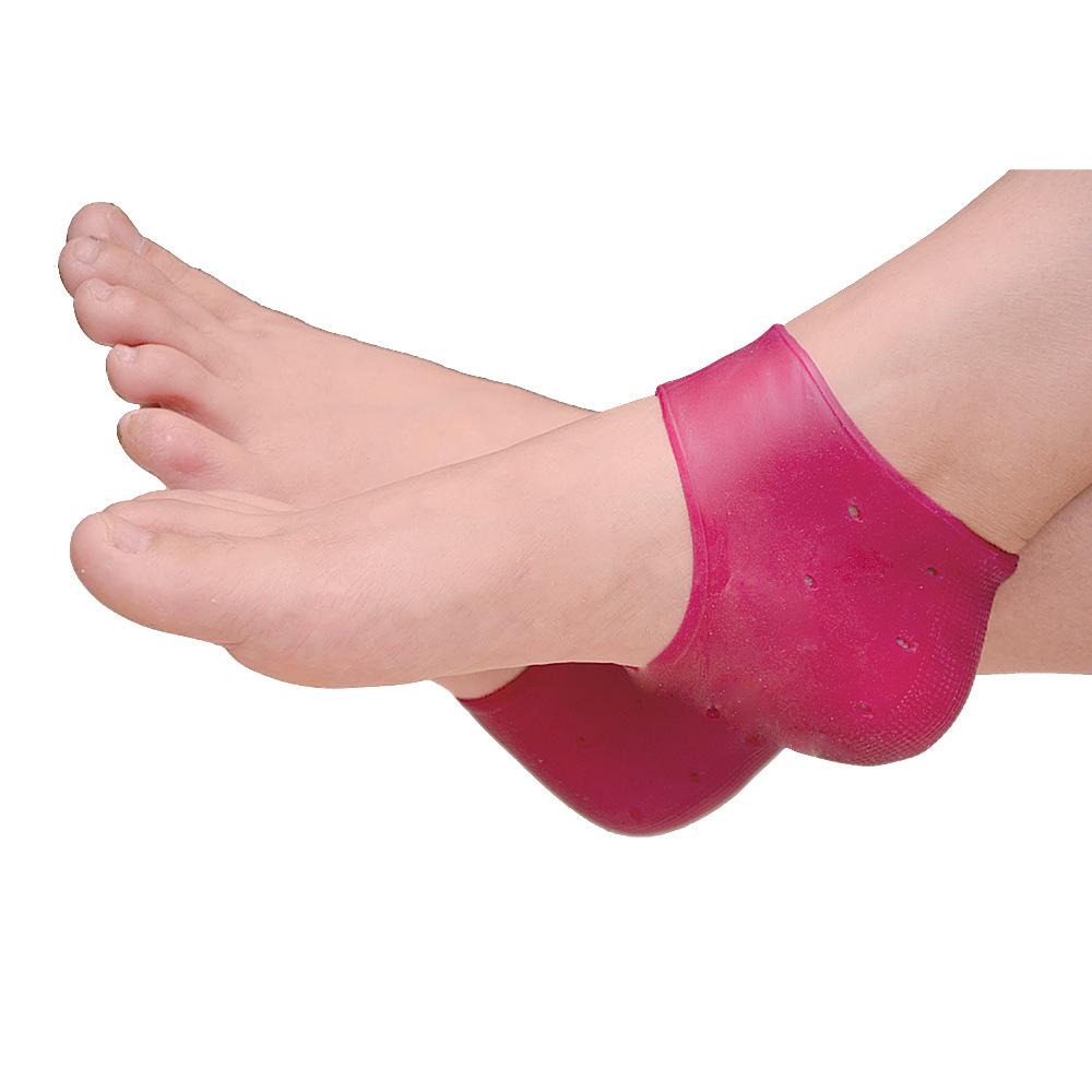 Sumifun Разноцветные носки на пятке, силиконовые носки с защитой пятки
