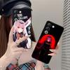 Матовый чехол для мобильного телефона из ТПУ с принтом Holo Mori Calliope для VIVO V60 V50 V40 V30 V29 V27 V25 V23 Pro Lite 5G Цветная защитная крышка