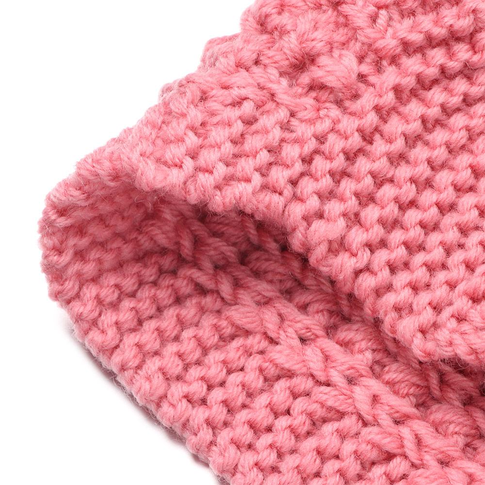 Pineapple Crochet Scarf for Girls Headwear Winter Headbands Knitted Turban Head Wraps Warmers Hat