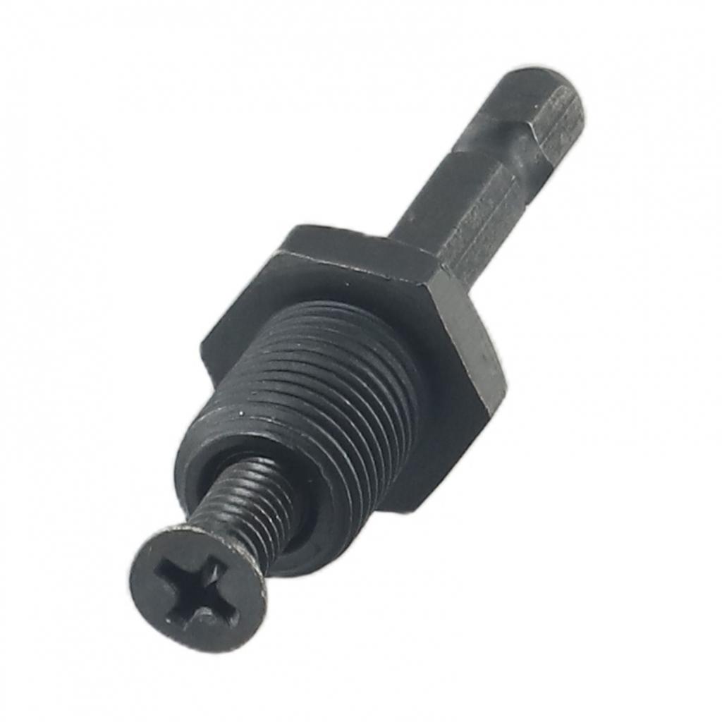 Adapter Hex Shank Male Thread Parts Replacement Spare