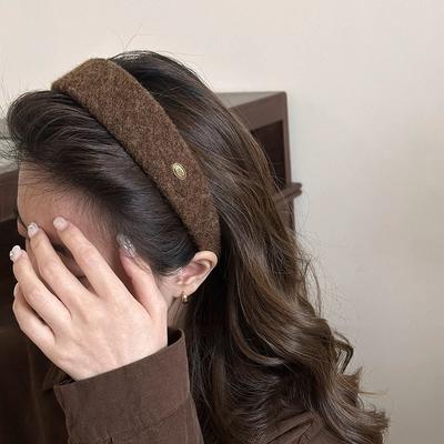 Широкая повязка на голову для женщин, новая повязка на голову с высоким куполом для умывания лица и фиксации волос, модный и стильный аксессуар для волос-заколка