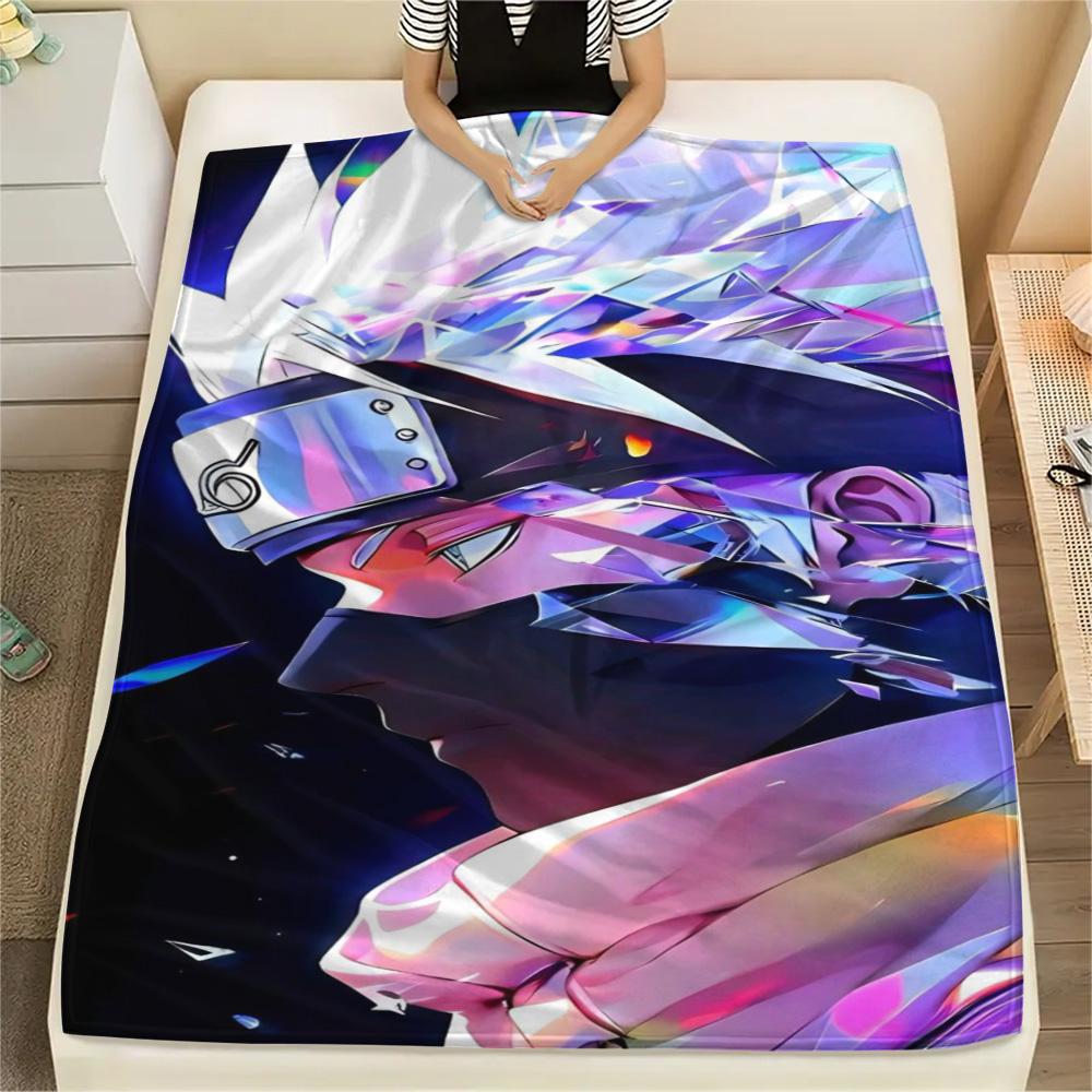 Kakashi Hatake All Season Print Flannel Blanket, Warm Cover Perfect for Indoor Relax and Outdoor Picnic, Travel.-TING