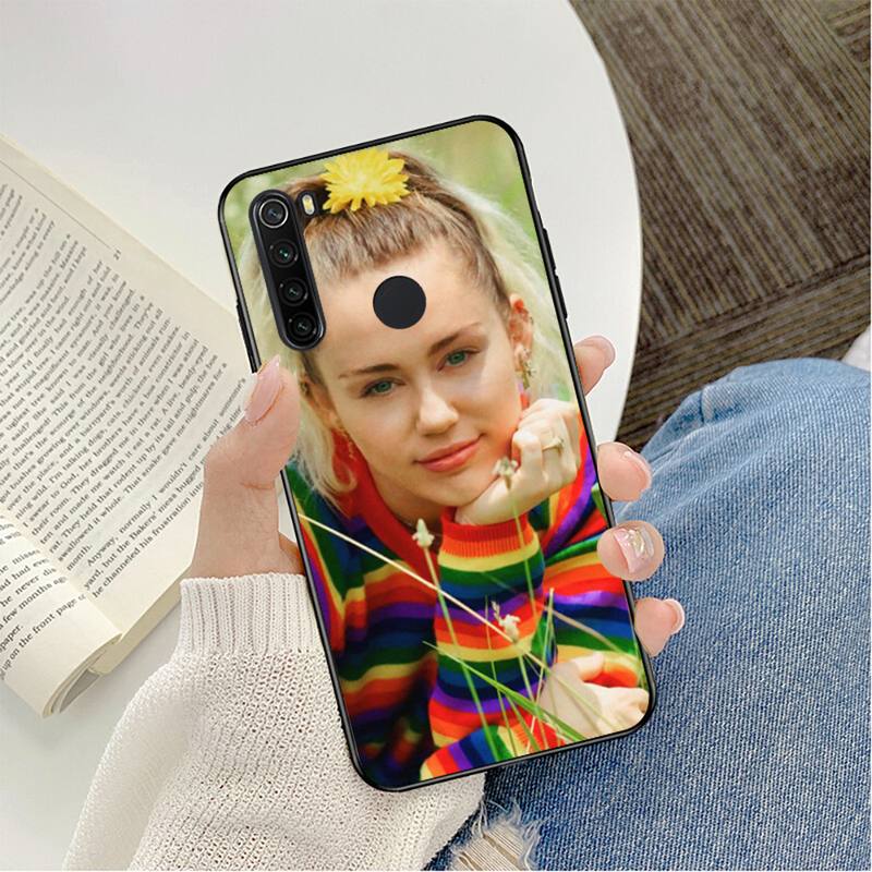 Miley Cyrus Phone Case For Redmi note 8Pro 8T 9 Redmi note 6pro 7 7A 6 6A 8 5plus note 9 pro case