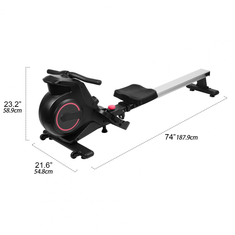 Air Rowing Resistance Rower Gym Equipment Cardio Machine Concept Fitness Indoor Body Building Infinite Air Resistance Rower
