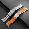 Титановый ремешок + Металлический корпус для Apple Watch Band Ultra 3/2 49 мм 46 мм 45 мм 44 мм Сплав Корпус-Чехол для Iwatch Серии 11 10 9 8 7 SE3