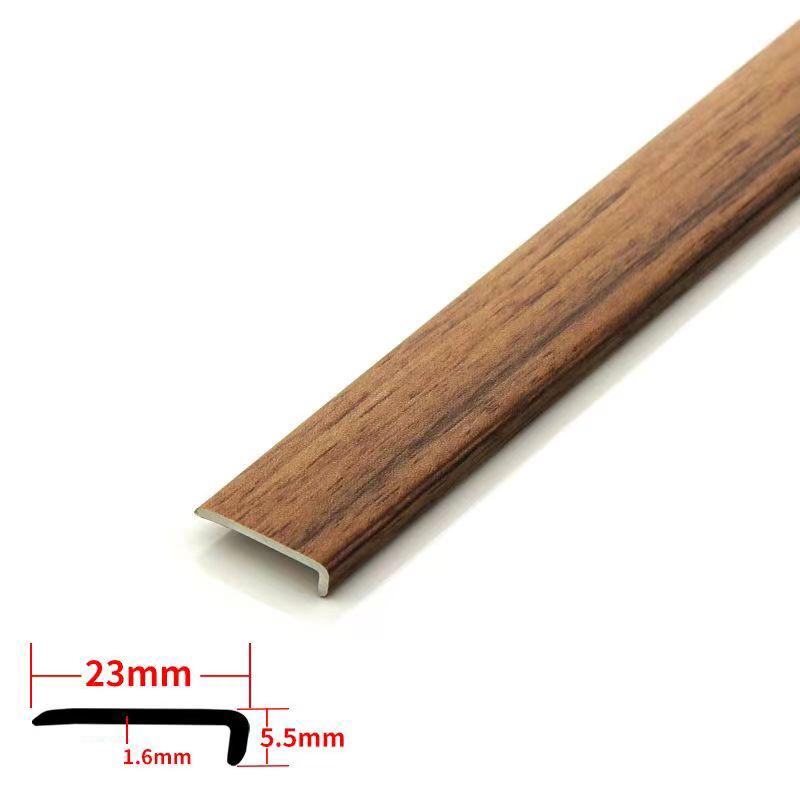 270 см L-образная угловая обвязочная лента для края пола, обвязочная лента для края пола из каменного пластика SPC, защита украшения