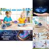 Customizable Led Glowing Ufo Fidget Spinner For Kids Stress Relief
