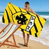 Eagle emblem commanding strength Print beach towel, quick drying, suitable for travel, outdoor sports, jogging, the beach and swimming, gift