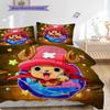 One Piece Set Luffy'S Adventure Theme Bedding 1 Duvet Cover 2 Pillowcase Without Core Christmas Birthday Gift Duvet Cover And Pillowcase