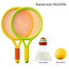 Lightweight Kids Badminton Rackets Set - Children's Tennis & Badminton Toy with Balls Family Game Racquets Ideal for Kids