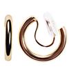Серьги для женщин Популярные серьги-кольца Большие толстые золотые круглые простые 20 мм серьги-спирали Miyabi Grace Miyabi Grace Непирсинг Непирсинг