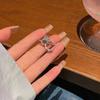 Серьги-пряжки в виде цветка граффити женские легкие роскошные нишевые дизайнерские серьги Sense осень и зима новые аксессуары темперамент